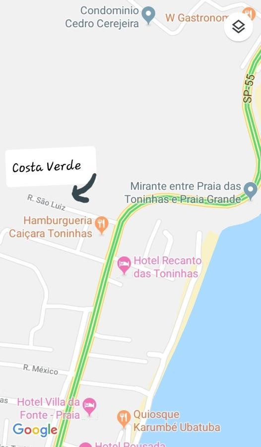 Apto 23-1 Costa Verde - Toninhas Ubatuba Kültér fotó